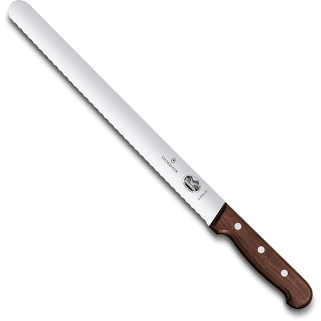Swiss Army Brands Victorinox 40146 Kitchen Wood Slicing - Serrated , 12In Roast Beef Blade, 10.25In Width At Handle VIC-5.4230.30